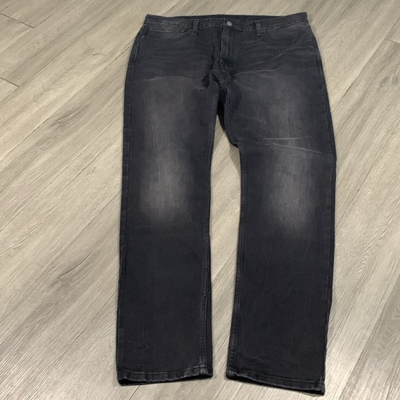 Levi’s  512 Black Tapered Slim Stretch Jeans size 38 - Picture 6 of 12